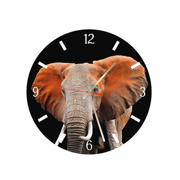 ELEPHANT ACRYLIC WALL CLOCK | #41